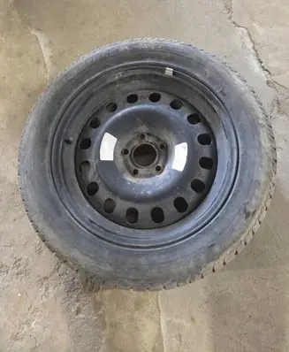 Citroen C5 R17 spare wheel