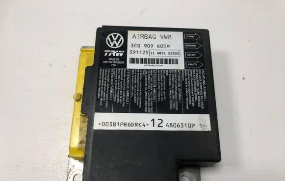 Volkswagen PASSAT B6 Airbag control unit/module 3C0909605M