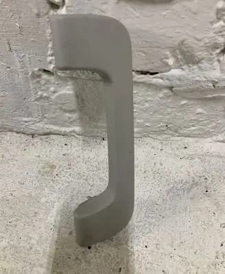 Rear interior roof grab handle