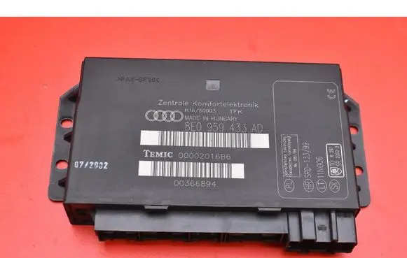 Audi A4 S4 B6 8E 8H Comfort/convenience module 8E0959433AD