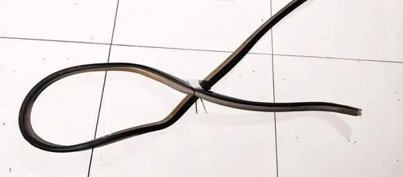 Toyota Yaris Rubber seal front coupe door 