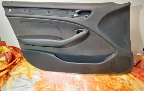 BMW 3 E46 Front door card panel trim 708672035 51418195789