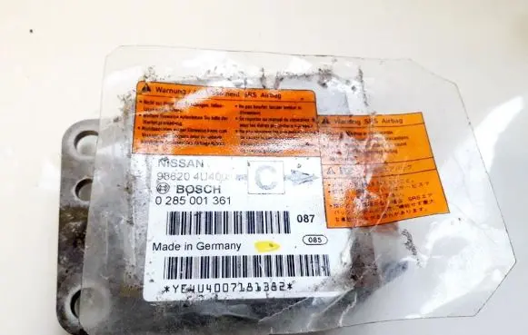 Nissan Almera Tino Airbag control unit/module 988204u400 0285001361