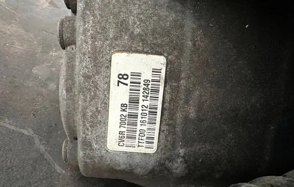 Ford C-MAX II Manual 6 speed gearbox CV6R7002KB 1610121 TTFD016