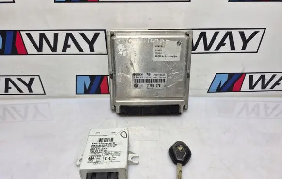 BMW X5 E53 Engine ECU kit and lock set 7789376 6905667