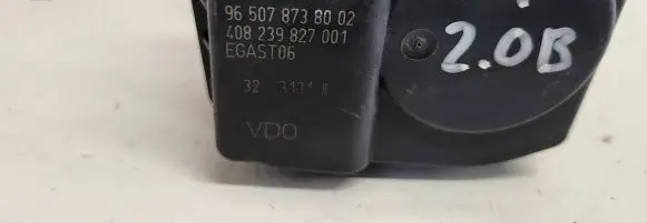 Citroen C4 I Picasso Throttle valve 408239827001 965078738002