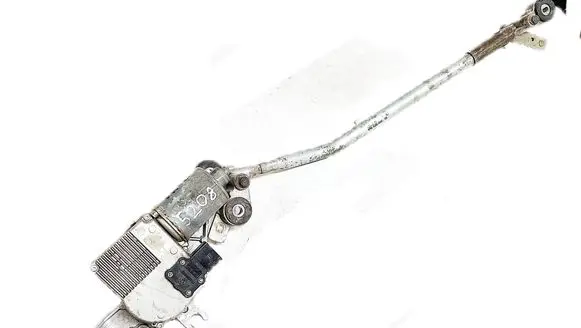 Front wiper linkage and motor