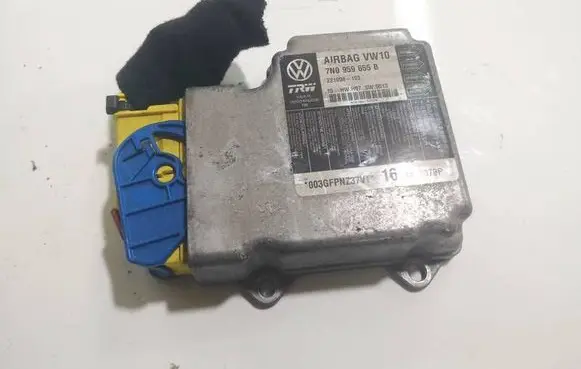 Volkswagen Sharan Airbag control unit/module 7N0959655B
