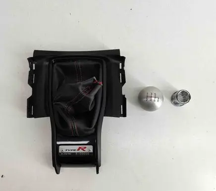 Honda Civic X Gear lever shifter trim leather/knob 77296TGHA11ZA