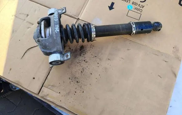 Rear shock absorber/damper
