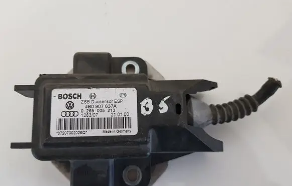 Volkswagen PASSAT B5.5 ESP acceleration yaw rate sensor 4B0907637A