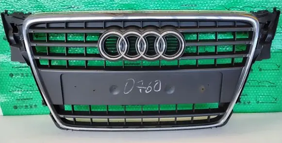 Audi A4 S4 B8 8K Front bumper upper radiator grill OEM 8K0853651