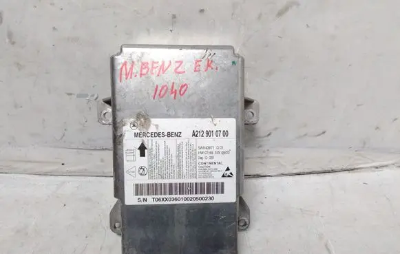 Mercedes-Benz E W212 Airbag control unit/module A2129010700 5WK43871