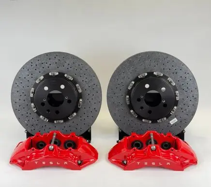Tesla Model S Brake discs and calipers set tslconv
