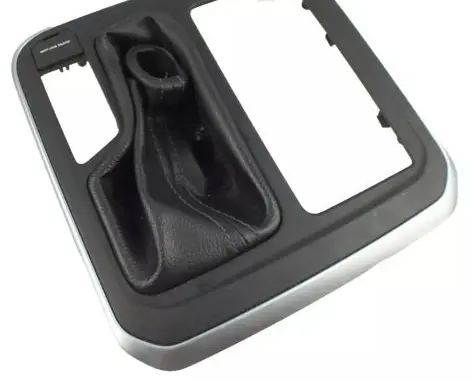 Gear lever shifter trim leather/knob