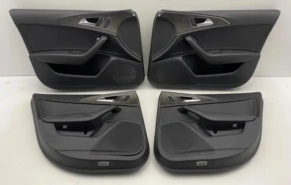 Audi A6 S6 C7 4G Door card panel trim set 4g0867221a