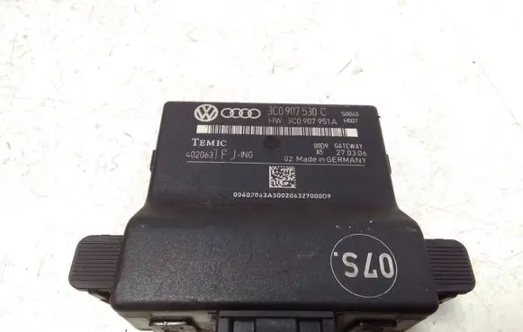 Gateway control module