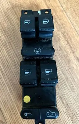 Volkswagen Golf IV Electric window control switch 1J4959857B 1J4959857