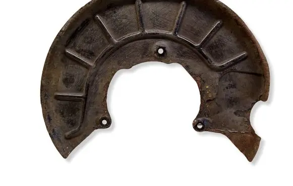 Volkswagen PASSAT B6 Front brake disc dust cover plate 