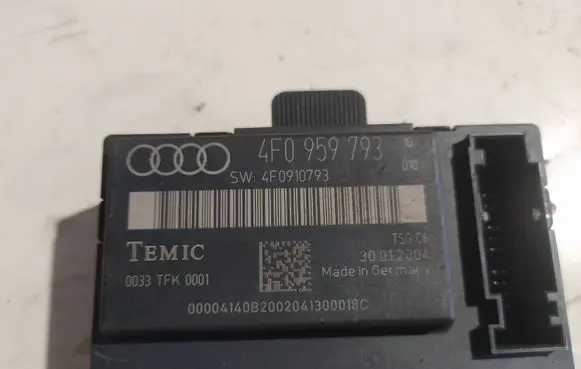 Audi A6 S6 C6 4F Door control unit/module 4F0959793 0033TFK0001 4F0910793