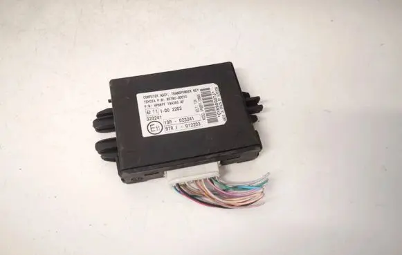 Toyota Yaris Other control units/modules 897800d010 89780-0d010