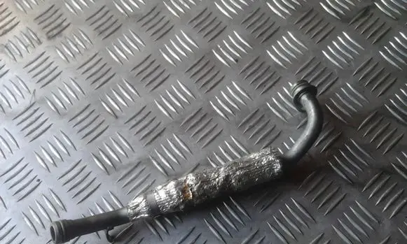 Audi A6 S6 C6 4F Turbo turbocharger oiling pipe/hose 059145735n