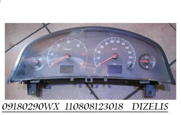 Opel Signum Speedometer (instrument cluster) 09180290WX 110808123018
