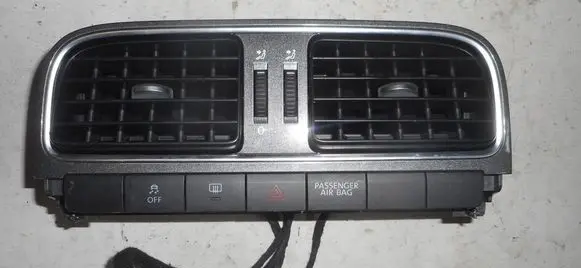 Volkswagen Polo V 6R Dash center air vent grill 6RF819728A