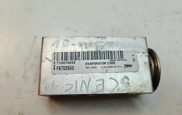 Renault Scenic III - Grand scenic III Air conditioning (A/C) expansion valve T1007026Z