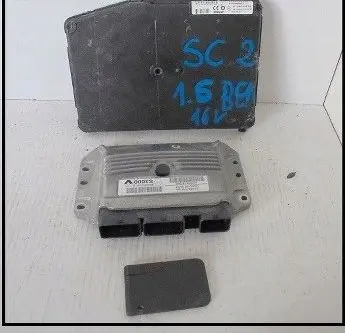 Renault Scenic II - Grand scenic II Engine ECU kit and lock set 
