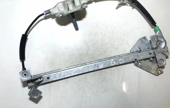 Mitsubishi Space Wagon Sliding door window regulator with motor