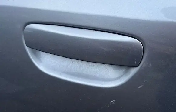 Audi A4 S4 B6 8E 8H Rear door exterior handle 