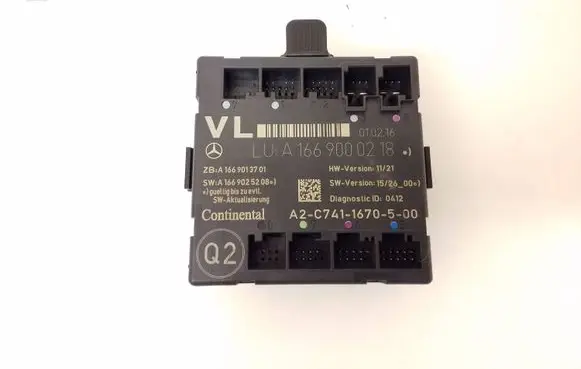 Mercedes-Benz B W246 W242 Door control unit/module A1669000218 A1669013701 A1669025208