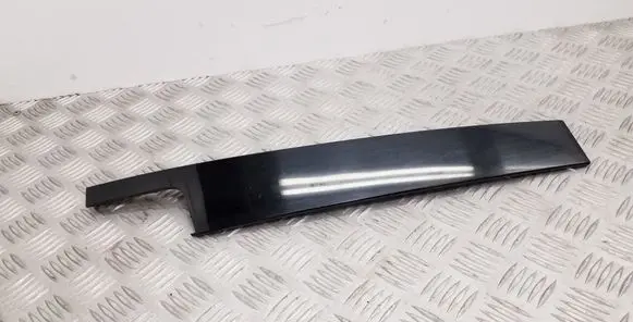 Front door glass trim molding