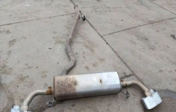 Audi Q7 4M Muffler/silencer 