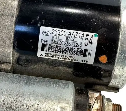 Subaru Outback (BS) Starter motor 23300AA71A