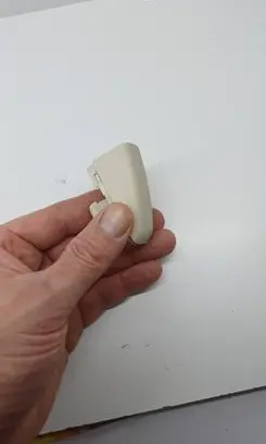 Rear interior roof grab handle