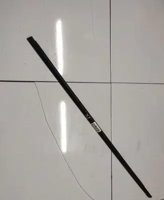 Volvo S40 Front door glass trim molding 