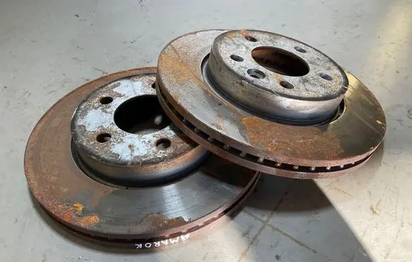Front brake disc