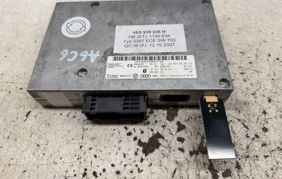 Audi A6 S6 C6 4F Bluetooth control unit module 4E0910336H 1746634