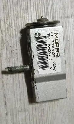 Fiat Tipo Air conditioning (A/C) expansion valve DT4475006120 52435390 R1234X