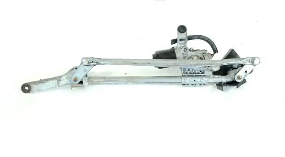 Front wiper linkage and motor
