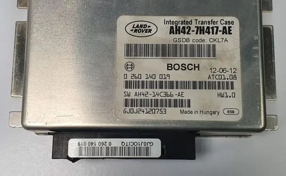 Land Rover Range Rover L322 Gearbox control unit/module AH42-7H417-AE