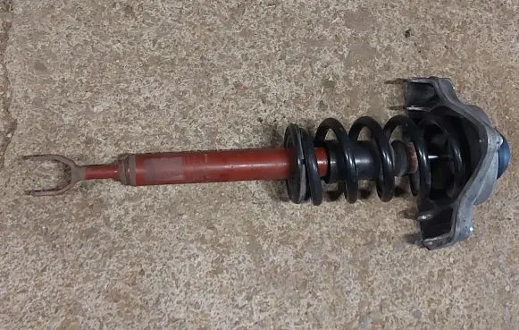 Audi A6 S6 C6 4F Front shock absorber with coil spring 4F0413031AN