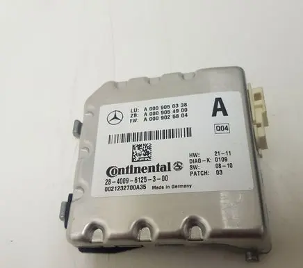 Mercedes-Benz C W204 Windshield/windscreen camera A0009050338 A0009054900