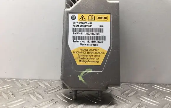 BMW 7 F01 F02 F03 F04 Airbag control unit/module 9266328 6577926632801 618308500D
