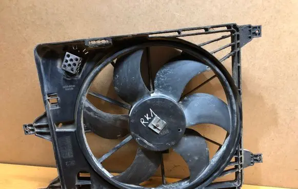 Renault Kangoo I Electric radiator cooling fan 7700436917