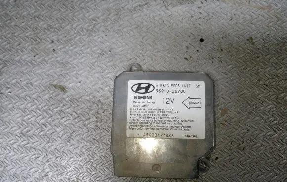 Hyundai Santa Fe Airbag control unit/module 9591026700 5WK43045