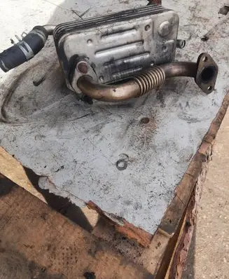 Mitsubishi Pajero EGR valve cooler