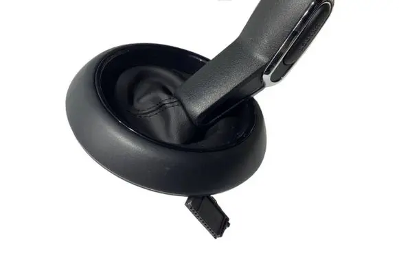 Gear lever shifter trim leather/knob